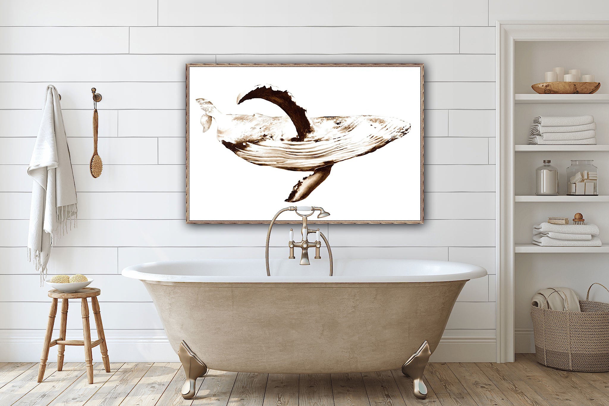 "Migaloo". Humpback Whale - Limited Edition Print