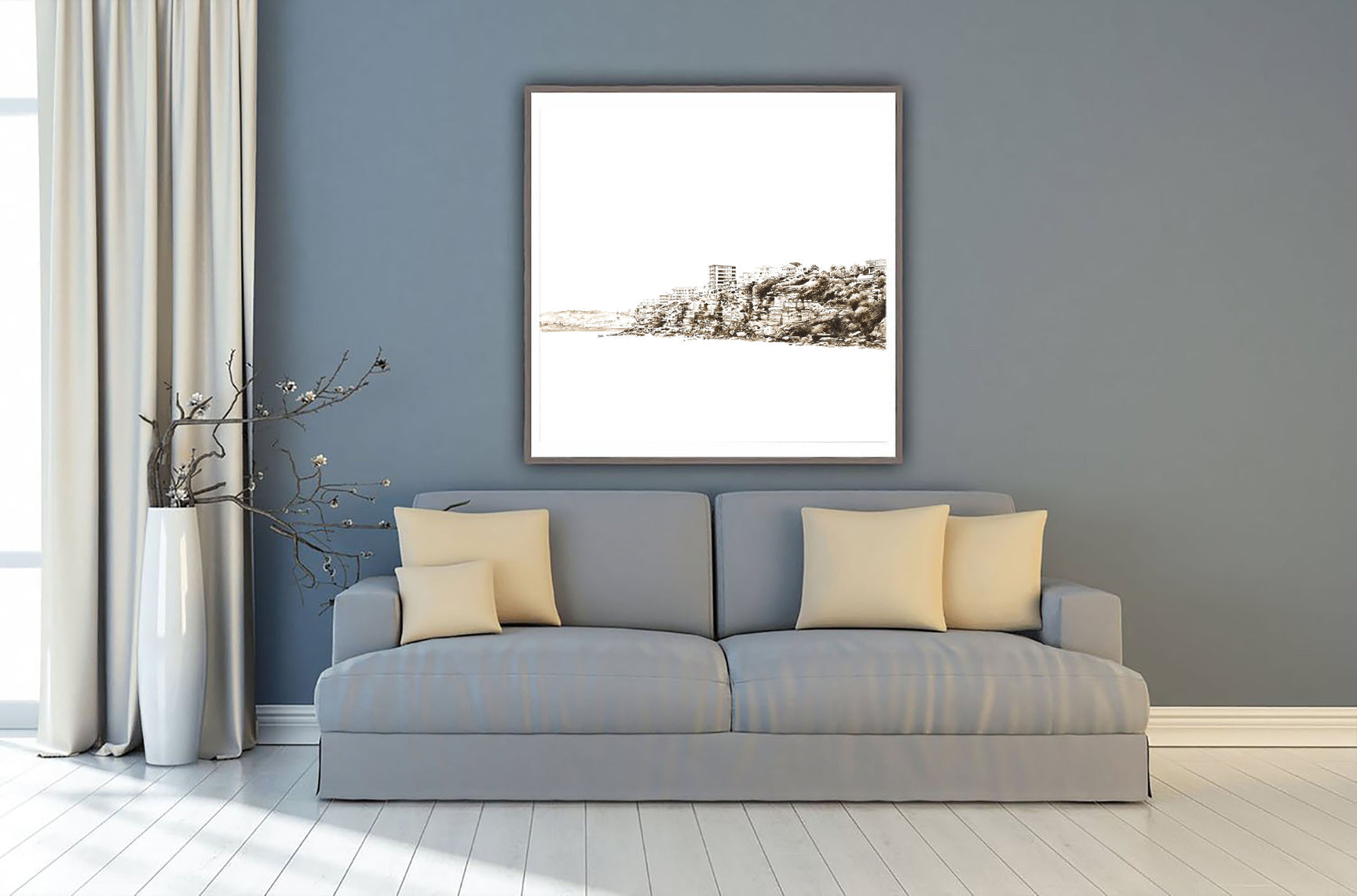 Freshwater Beach South. Limited Edition Print