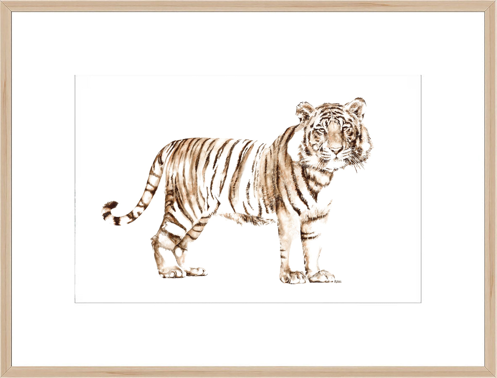 "The Tiger" - High Quality Limited Edition Animal Print