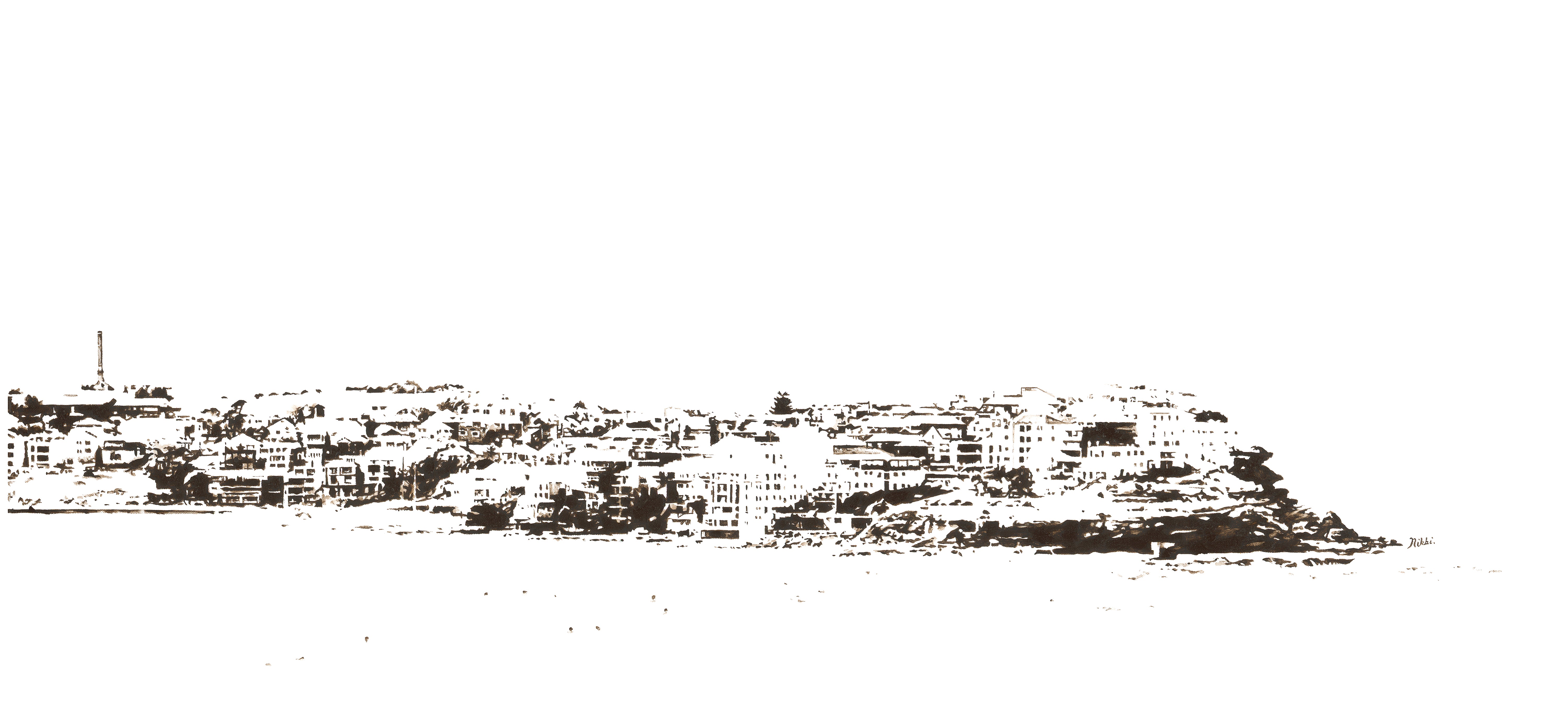 North Bondi Minimal -  (Original Painting)